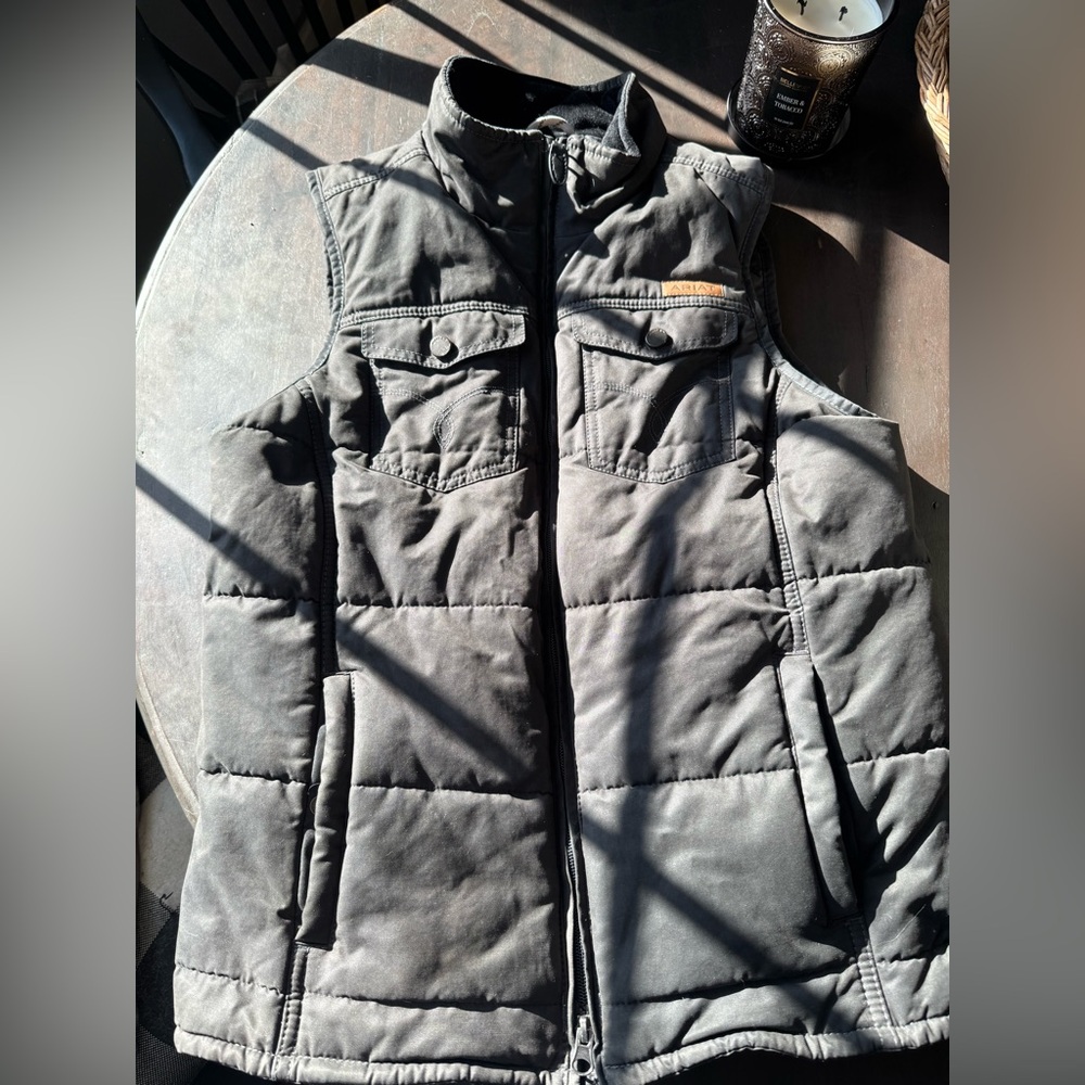 Ariat Charcoal Puffer Vest